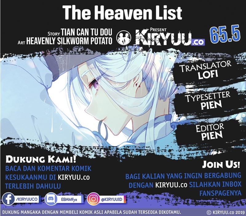 The Heaven’s List Chapter 65.5