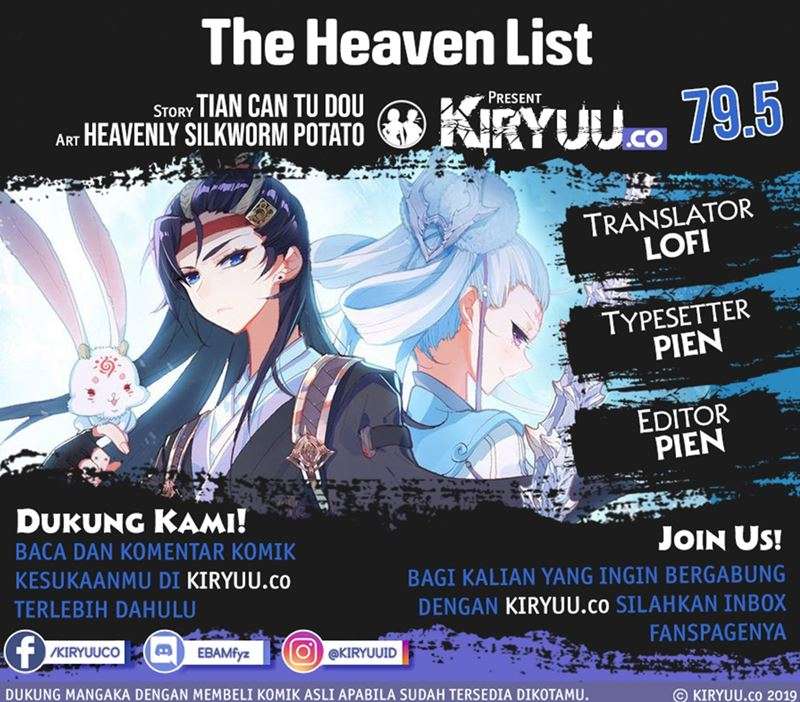 The Heaven’s List Chapter 79.5