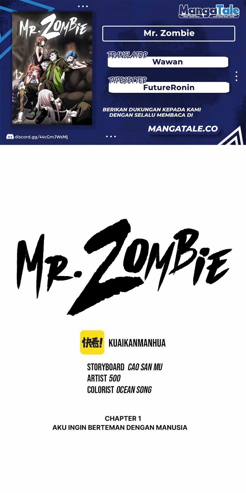 Mr. Zombie Chapter 1