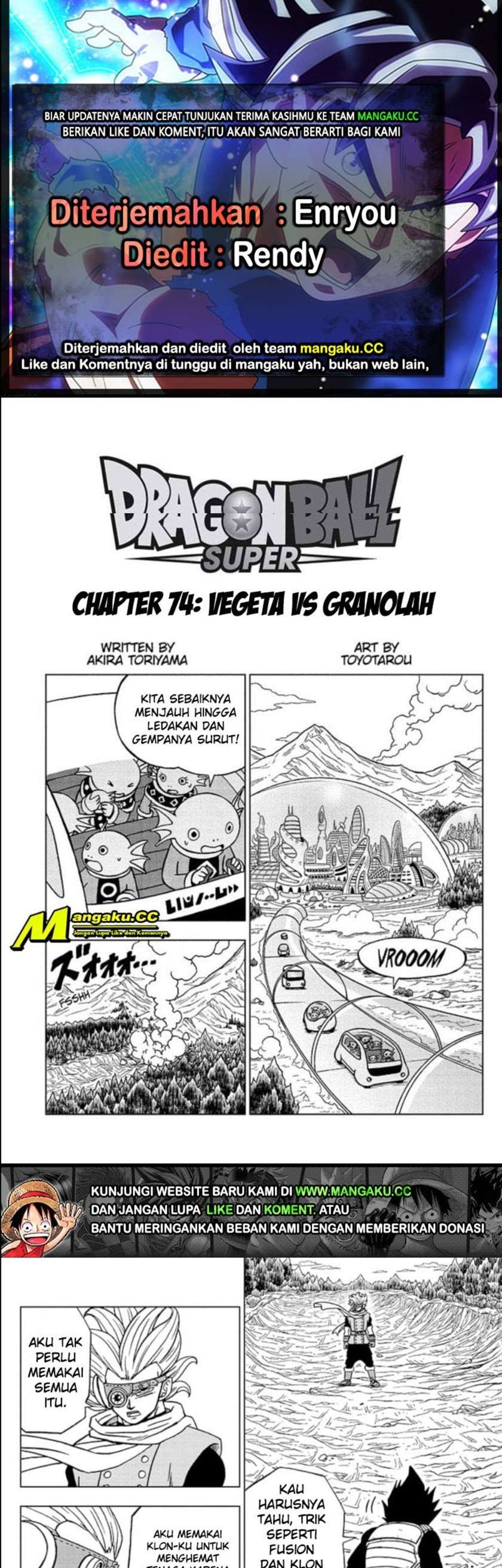 Dragon Ball Super Chapter 74