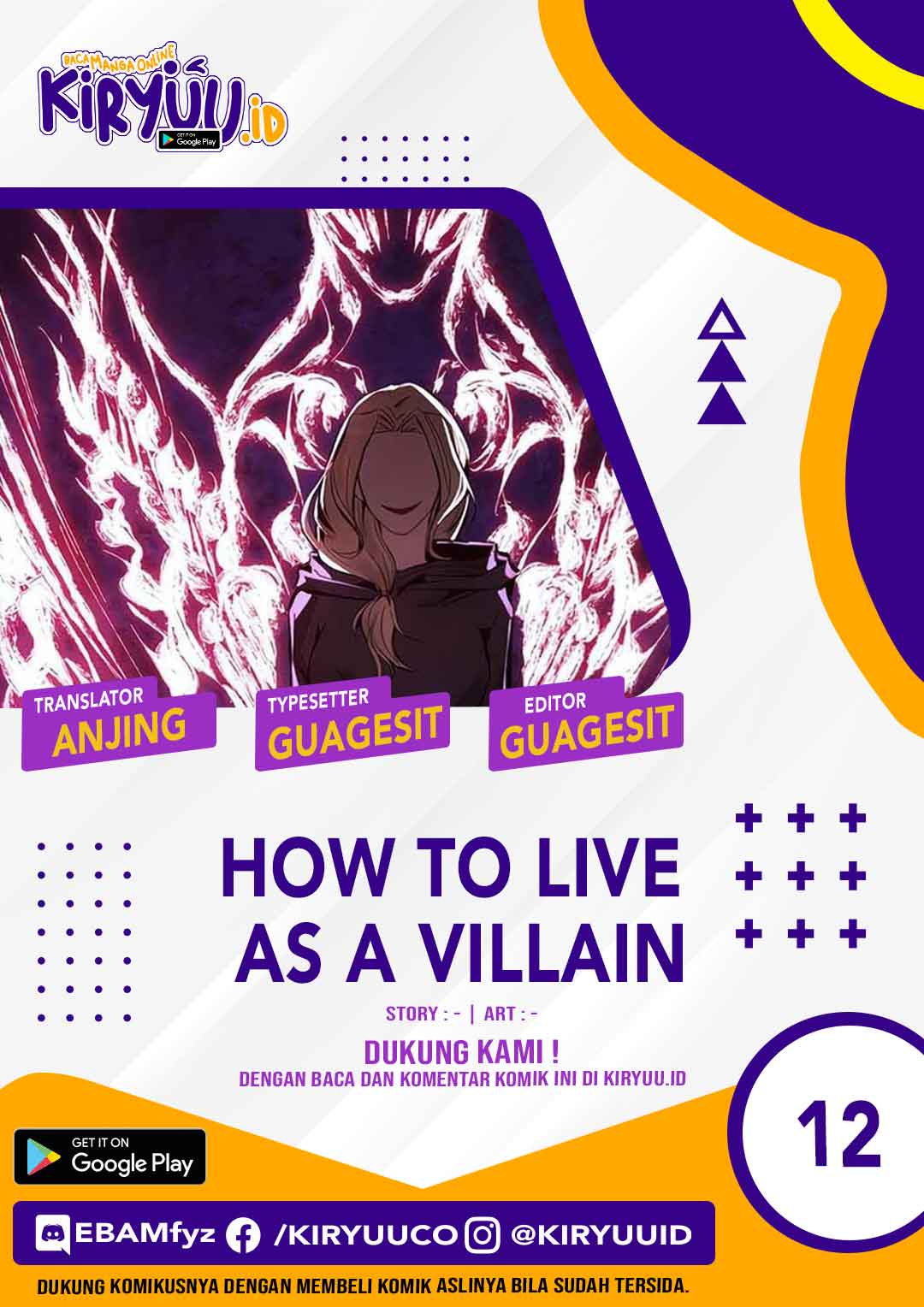 How To Live As A Villain Chapter 12