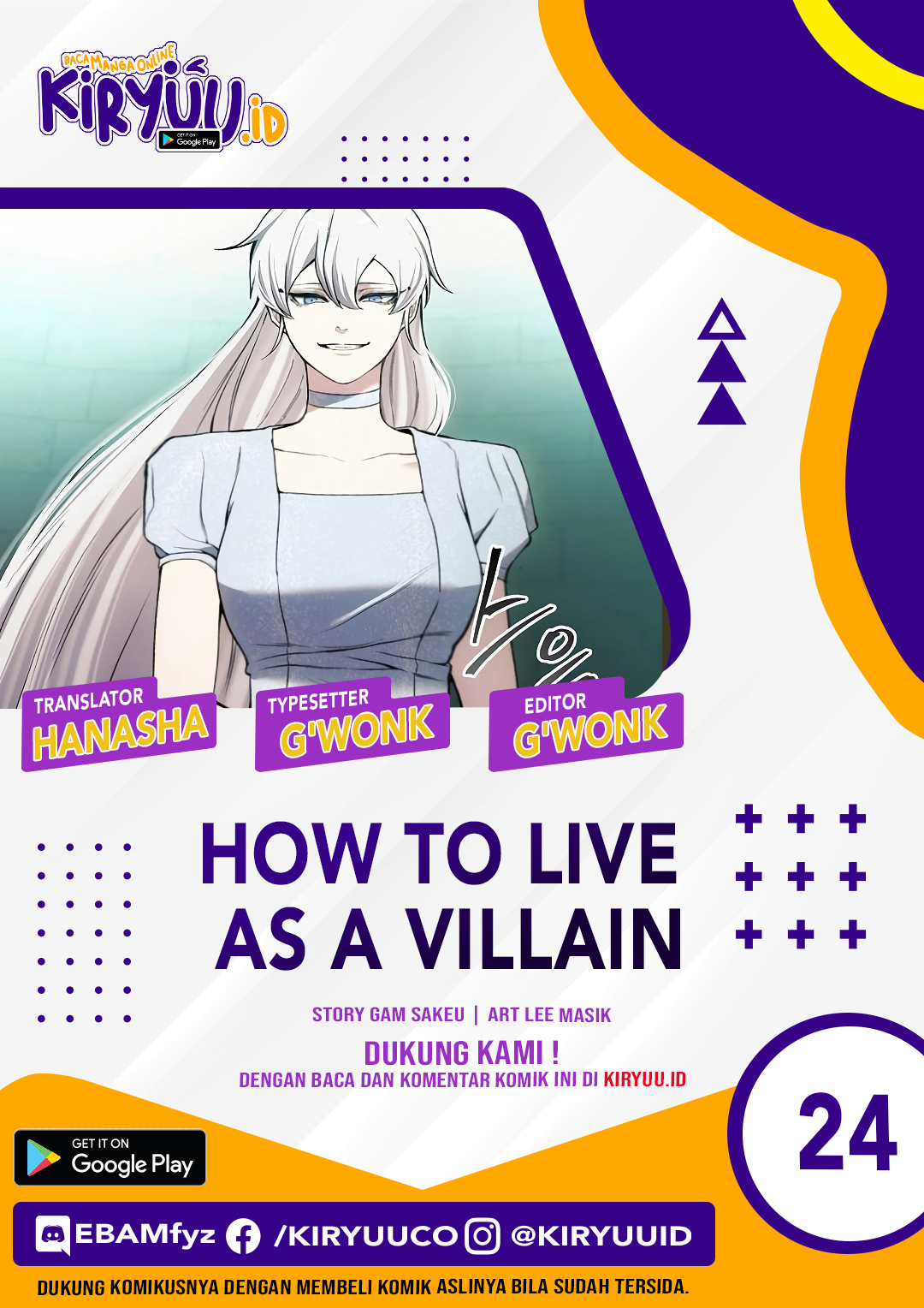 How To Live As A Villain Chapter 24