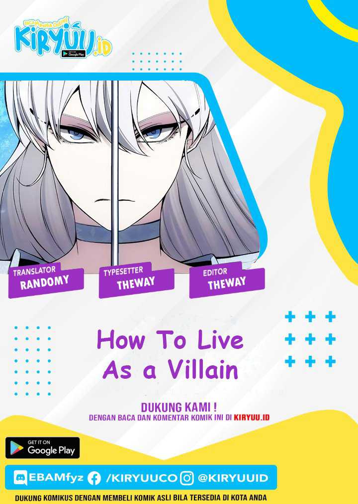 How To Live As A Villain Chapter 27
