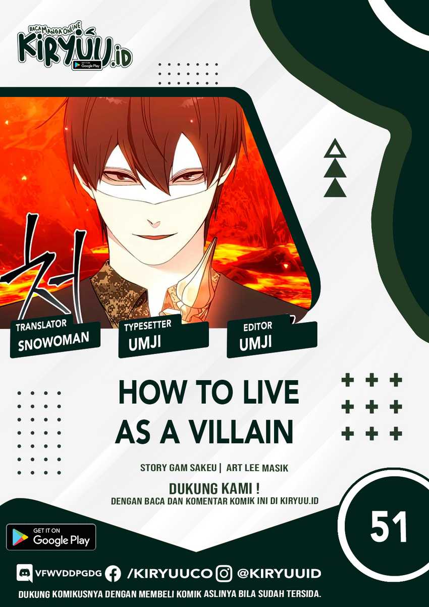 How To Live As A Villain Chapter 51