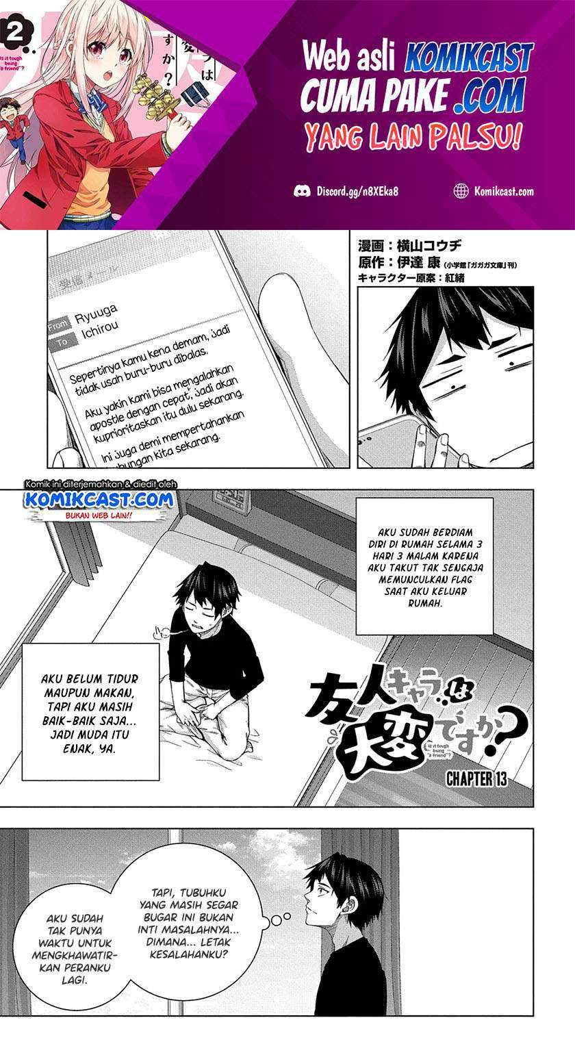 Is It Tough Being A Friend Chapter 13