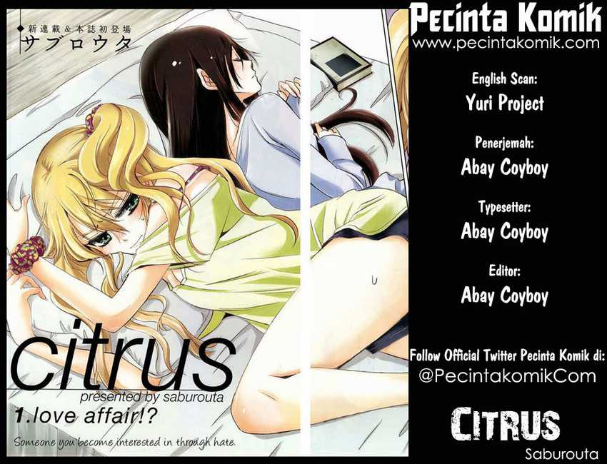 Citrus Chapter 1