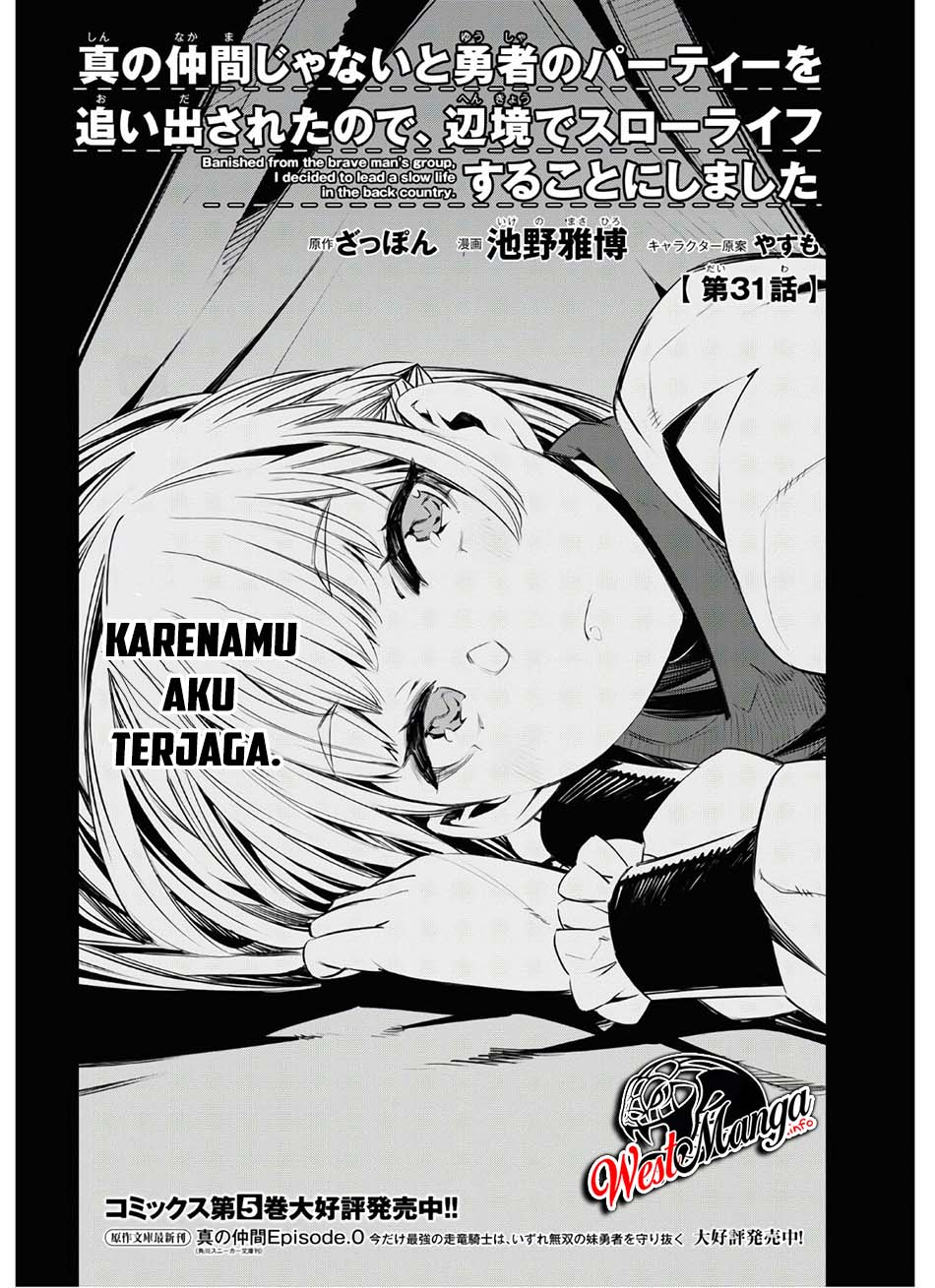 Shin No Nakama Janai To Yuusha No Party Wo Oidasareta Node Henkyou De Slow Life Suru Koto Ni Shimashita Chapter 31