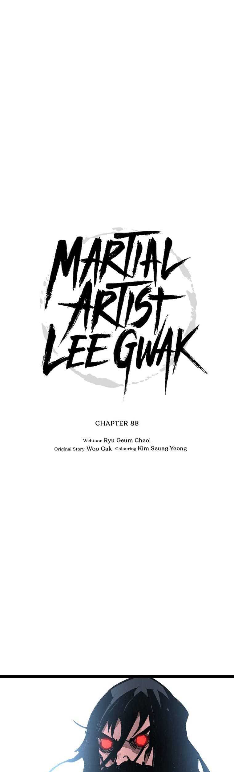 Martial Artist Lee Gwak Chapter 88