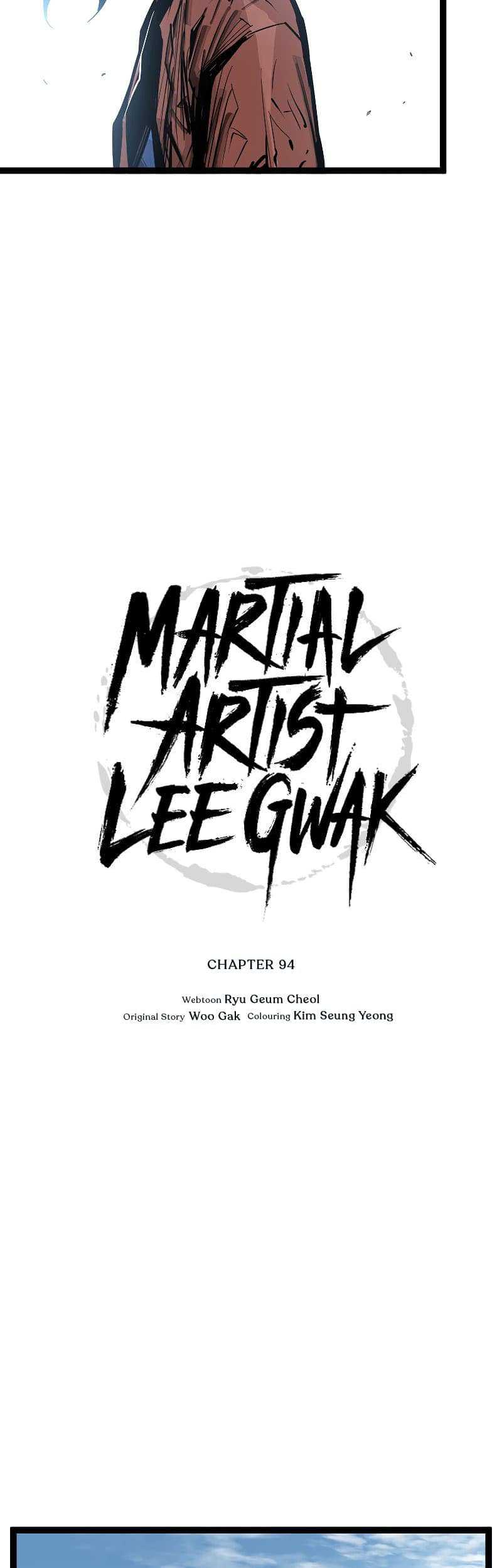 Martial Artist Lee Gwak Chapter 94