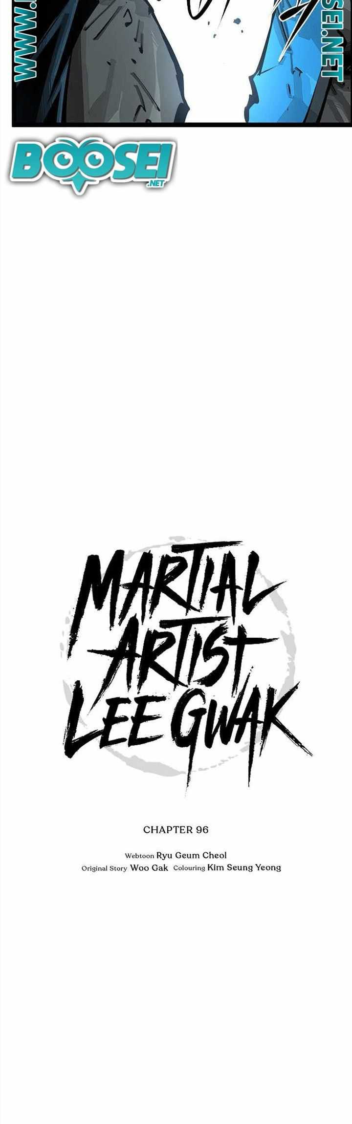 Martial Artist Lee Gwak Chapter 96