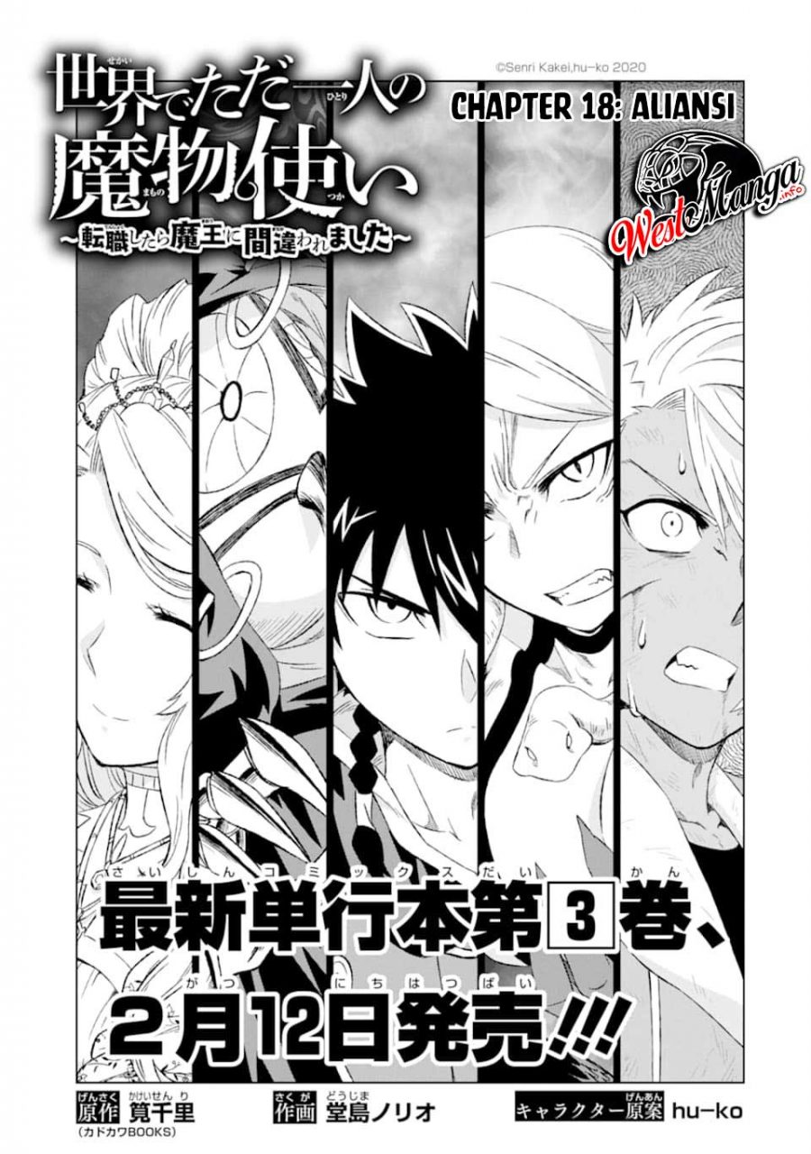 Sekai De Tadahitori No Mamono Tsukai Chapter 18