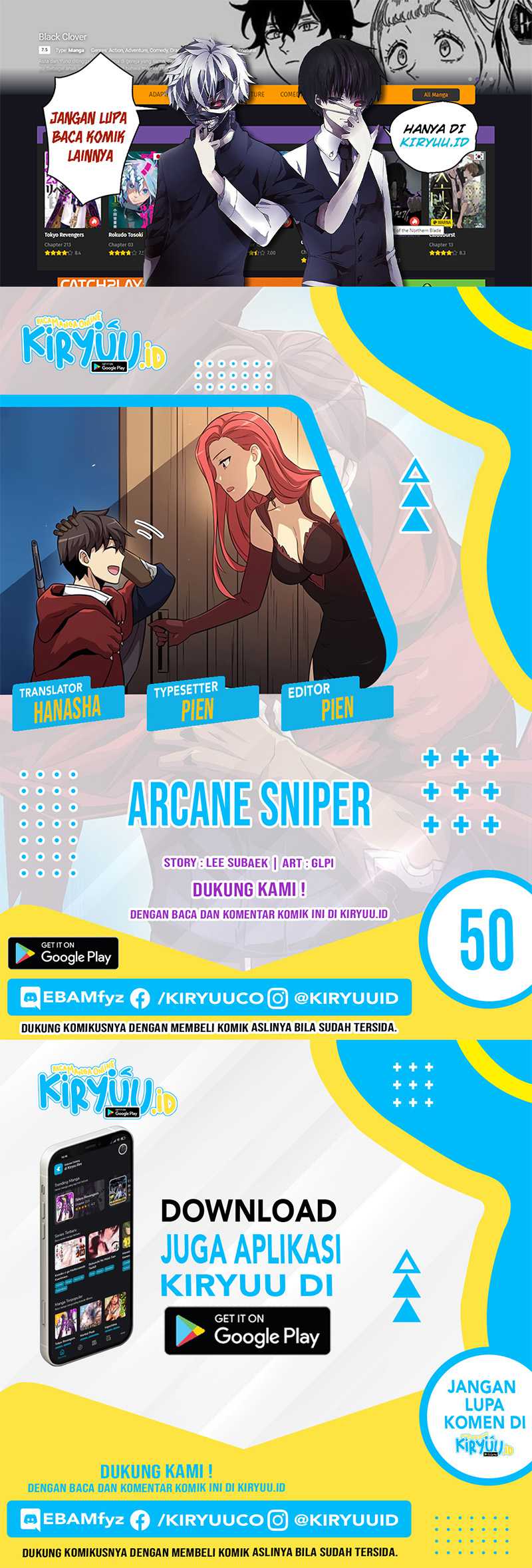 Arcane Sniper Chapter 50