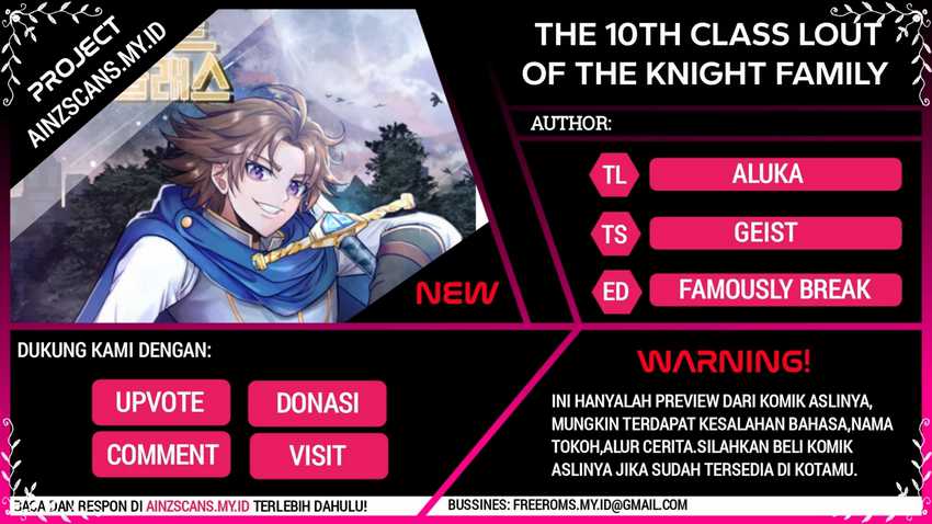 The 10th Class Lout Of The Knight Family Chapter 7