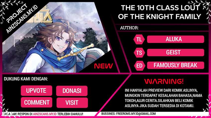 The 10th Class Lout Of The Knight Family Chapter 8