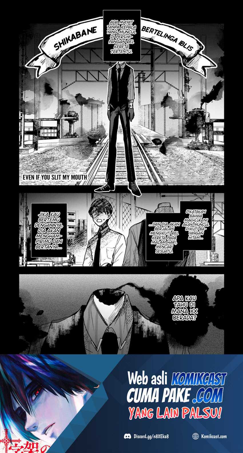 Kuchi Ga Saketemo Kimi Ni Wa Chapter 36