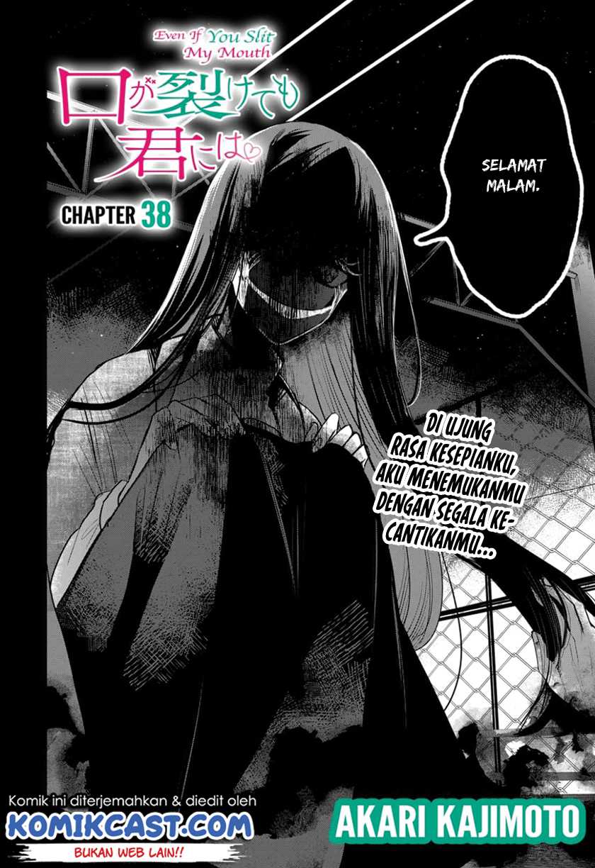 Kuchi Ga Saketemo Kimi Ni Wa Chapter 38