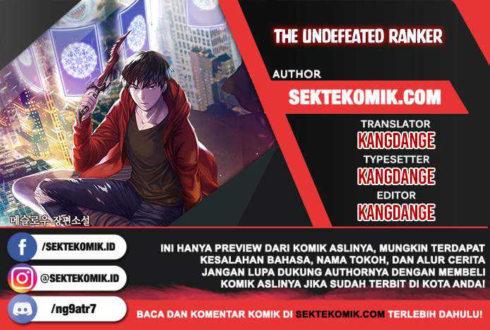 The Undefeated Ranker Chapter 1