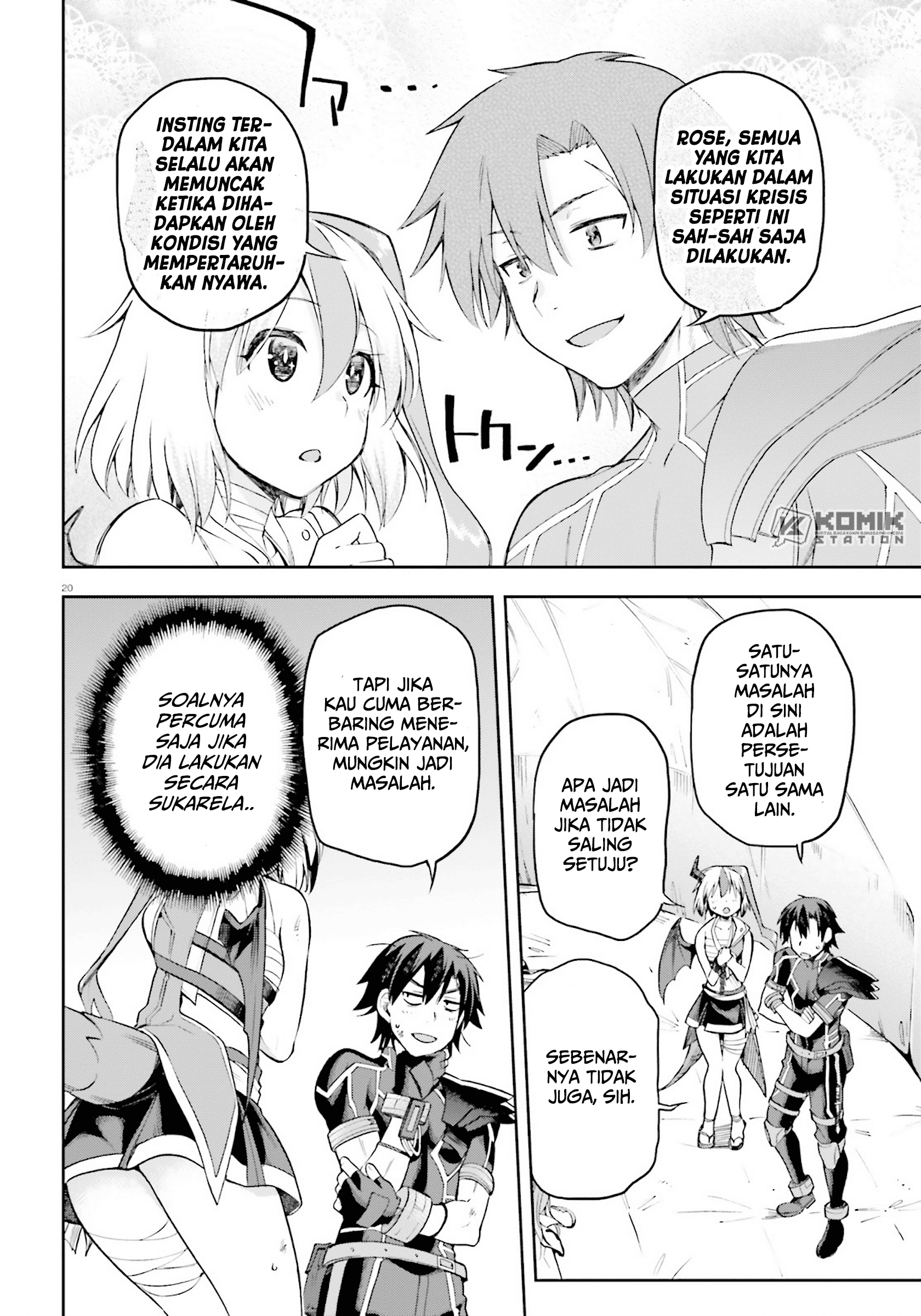 Sentouin, Hakenshimasu! Chapter 23