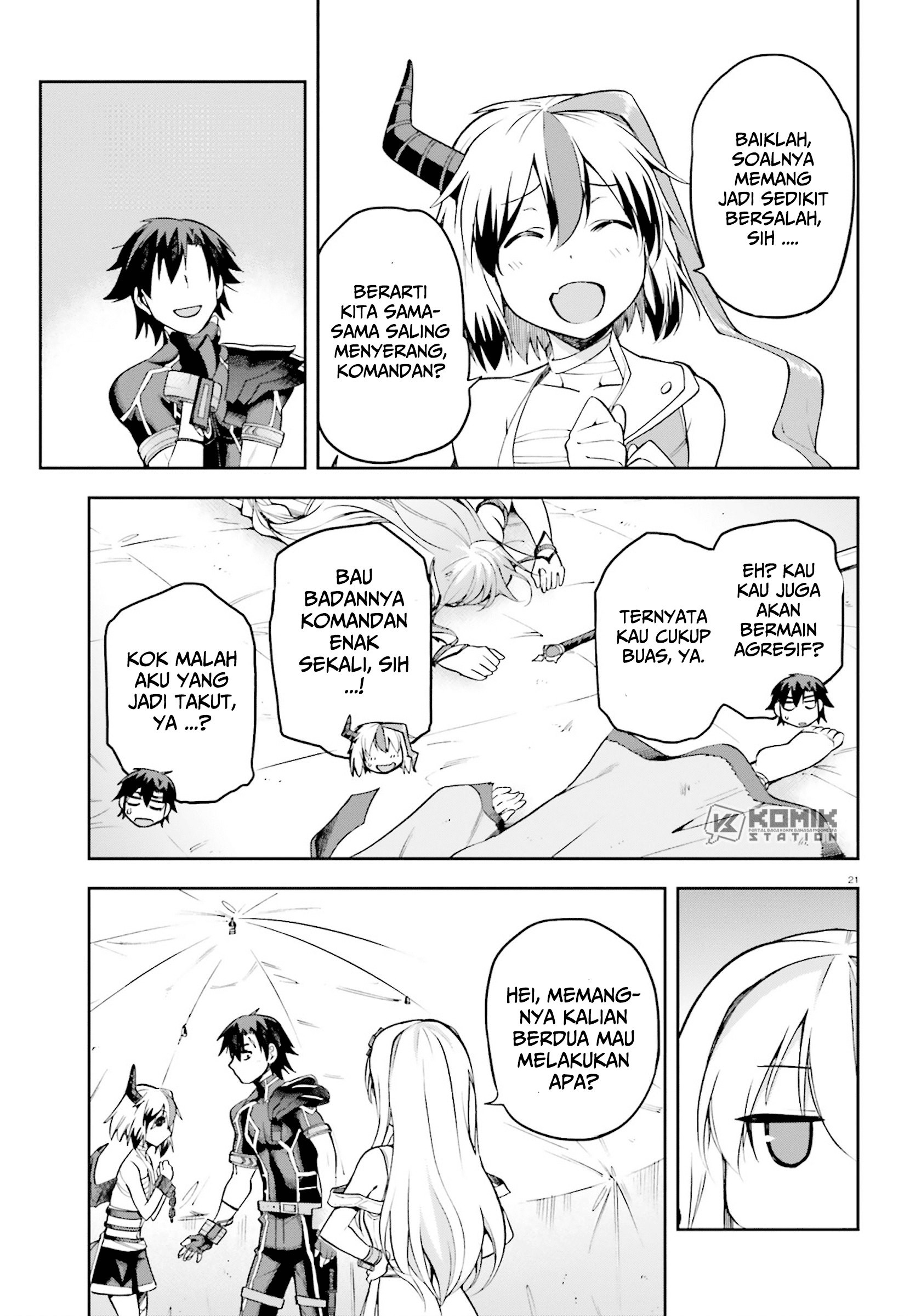 Sentouin, Hakenshimasu! Chapter 23