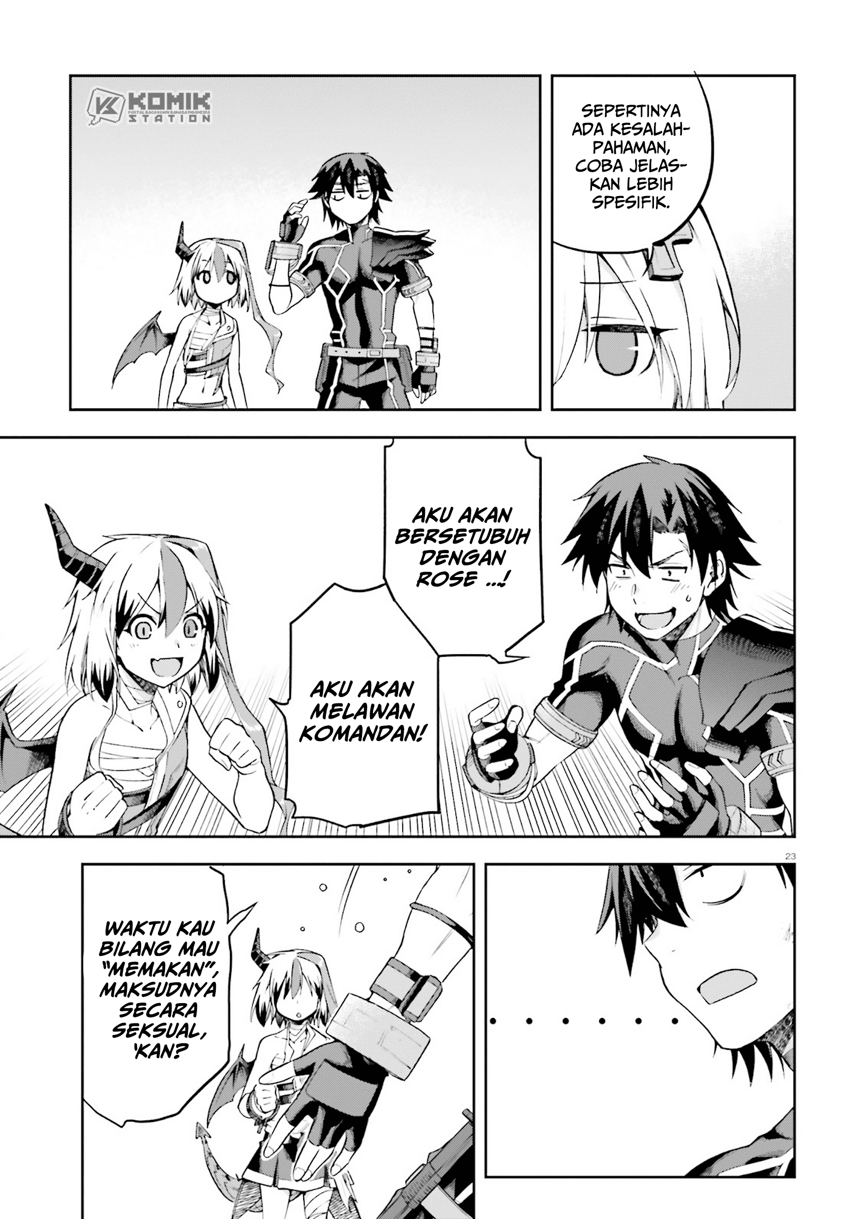 Sentouin, Hakenshimasu! Chapter 23