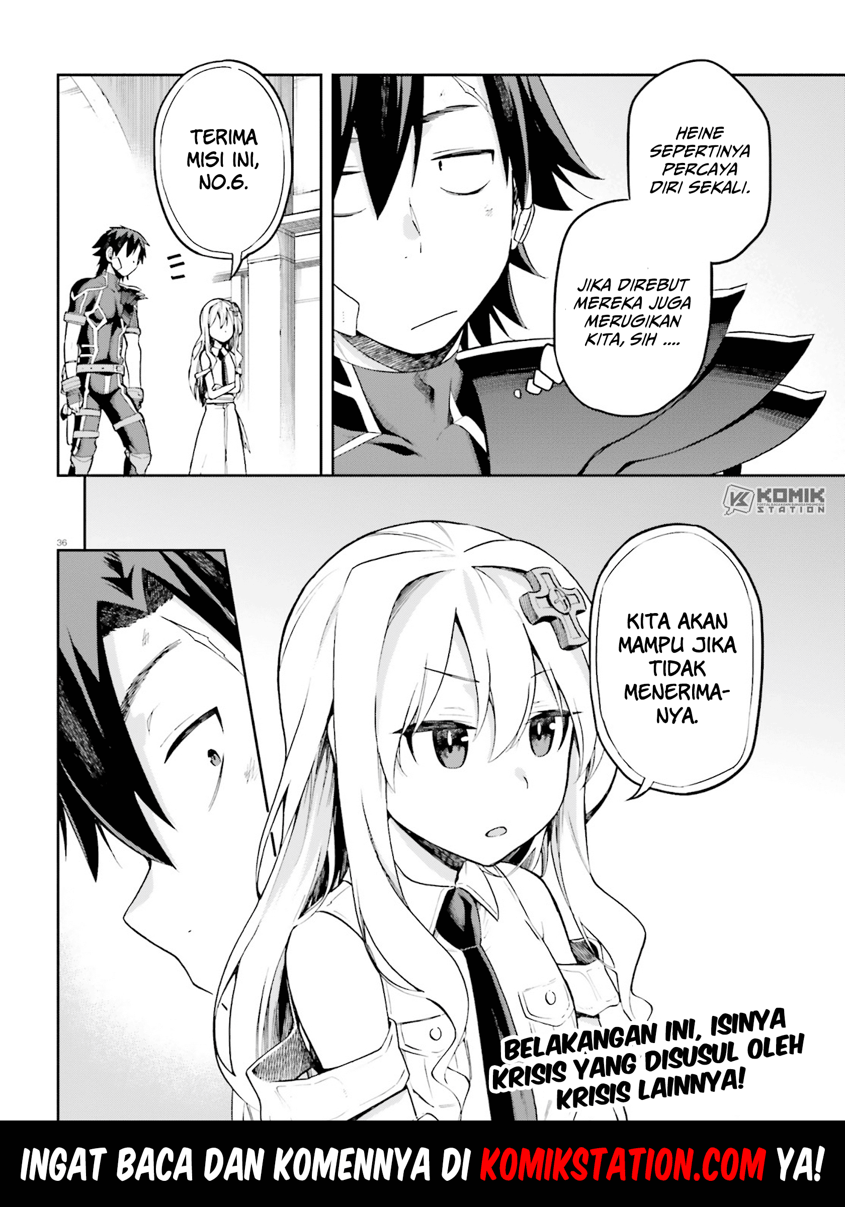 Sentouin, Hakenshimasu! Chapter 23