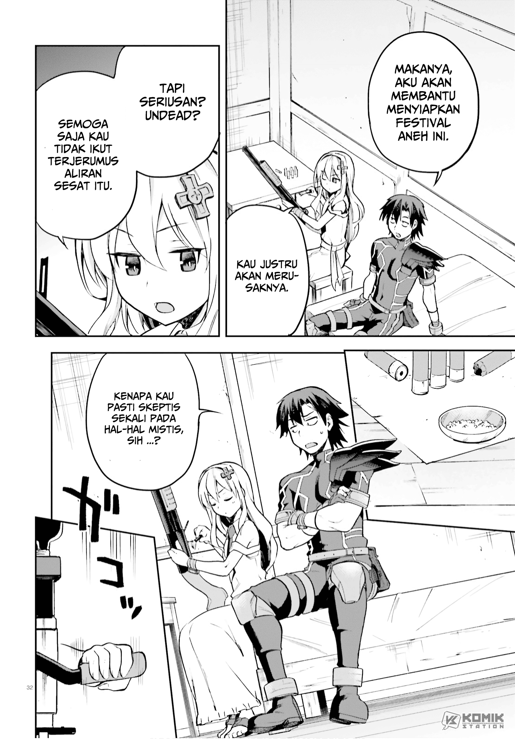 Sentouin, Hakenshimasu! Chapter 28