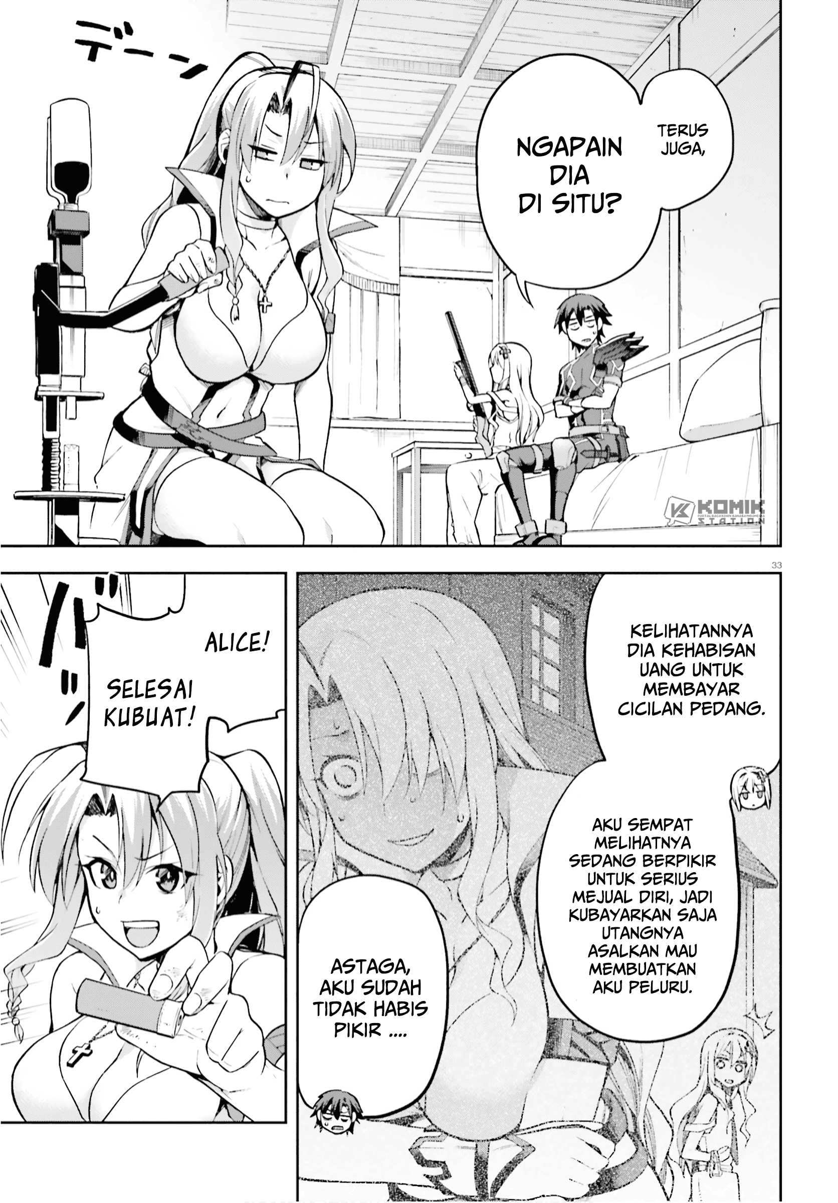 Sentouin, Hakenshimasu! Chapter 28