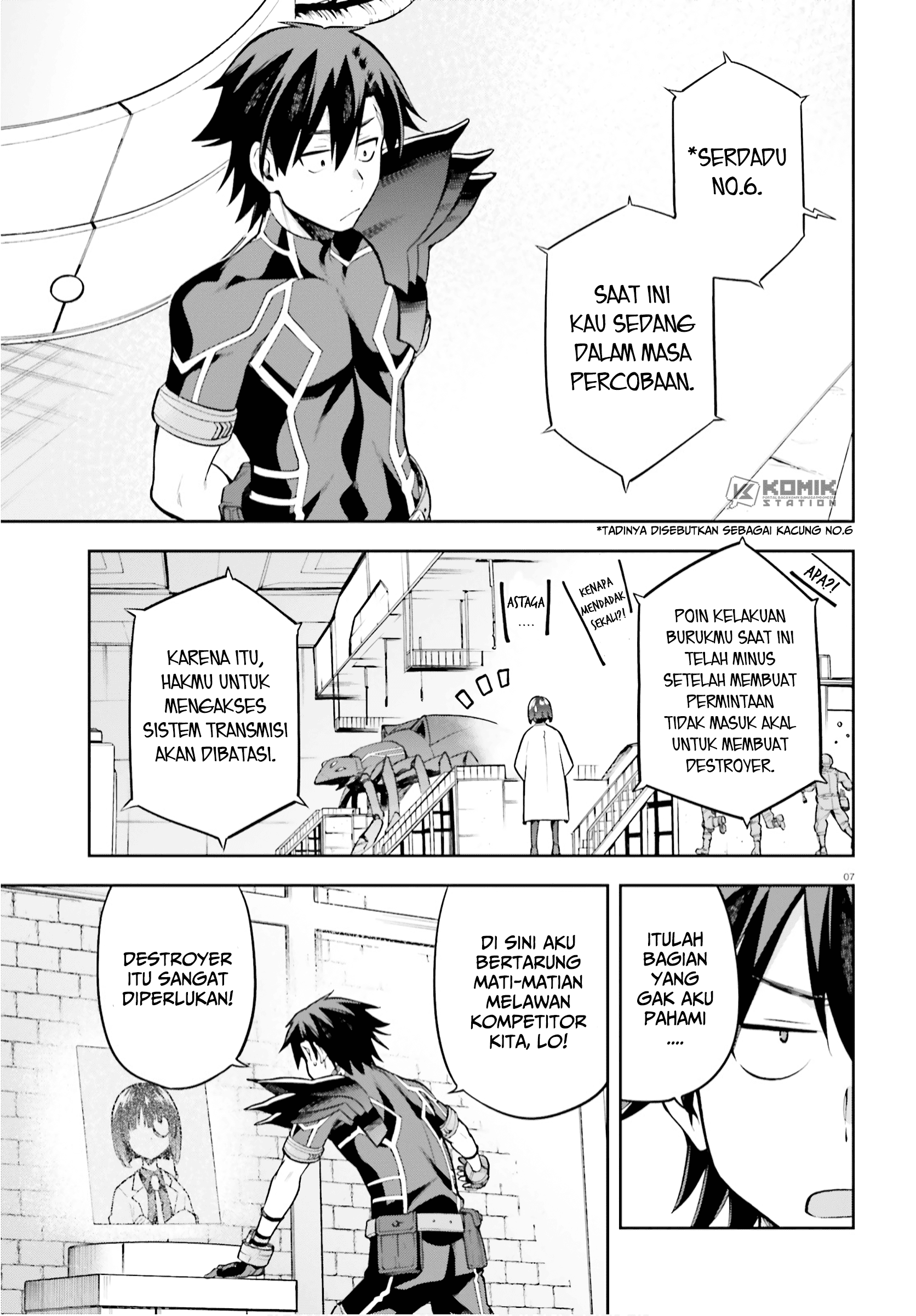 Sentouin, Hakenshimasu! Chapter 28