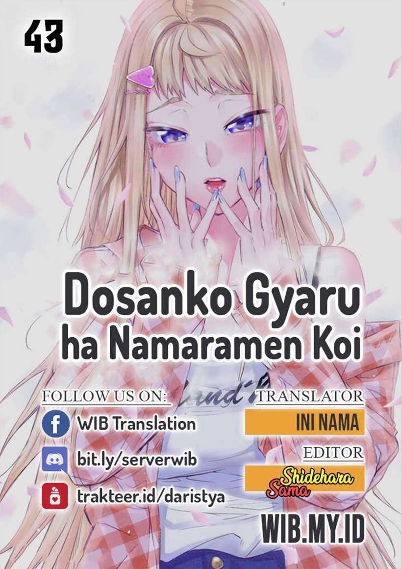 Dosanko Gyaru Wa Namaramenkoi Chapter 43