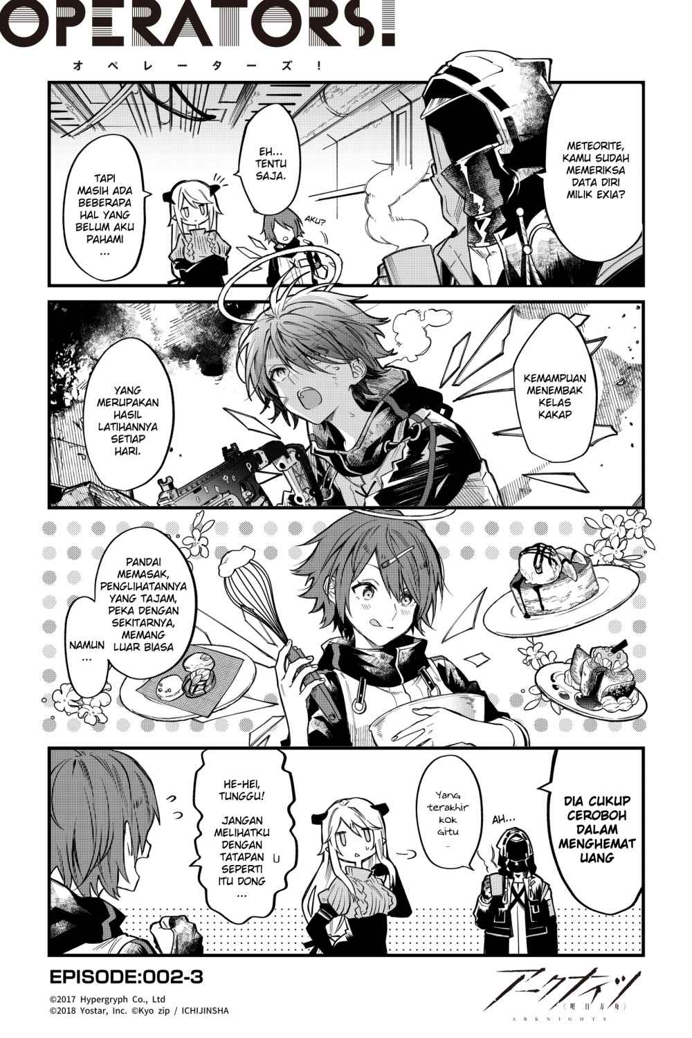 Arknights Operators! Chapter 2