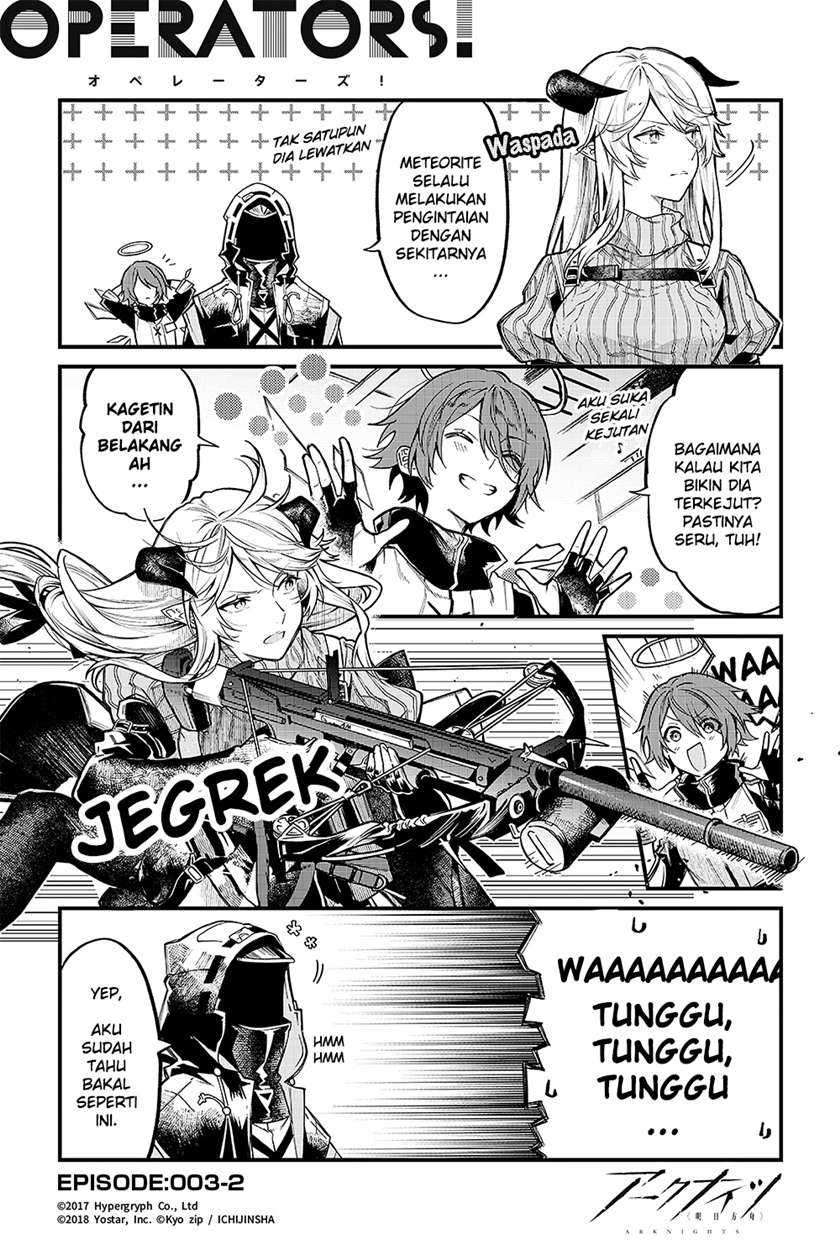 Arknights Operators! Chapter 3