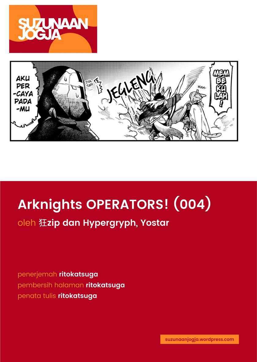 Arknights Operators! Chapter 4