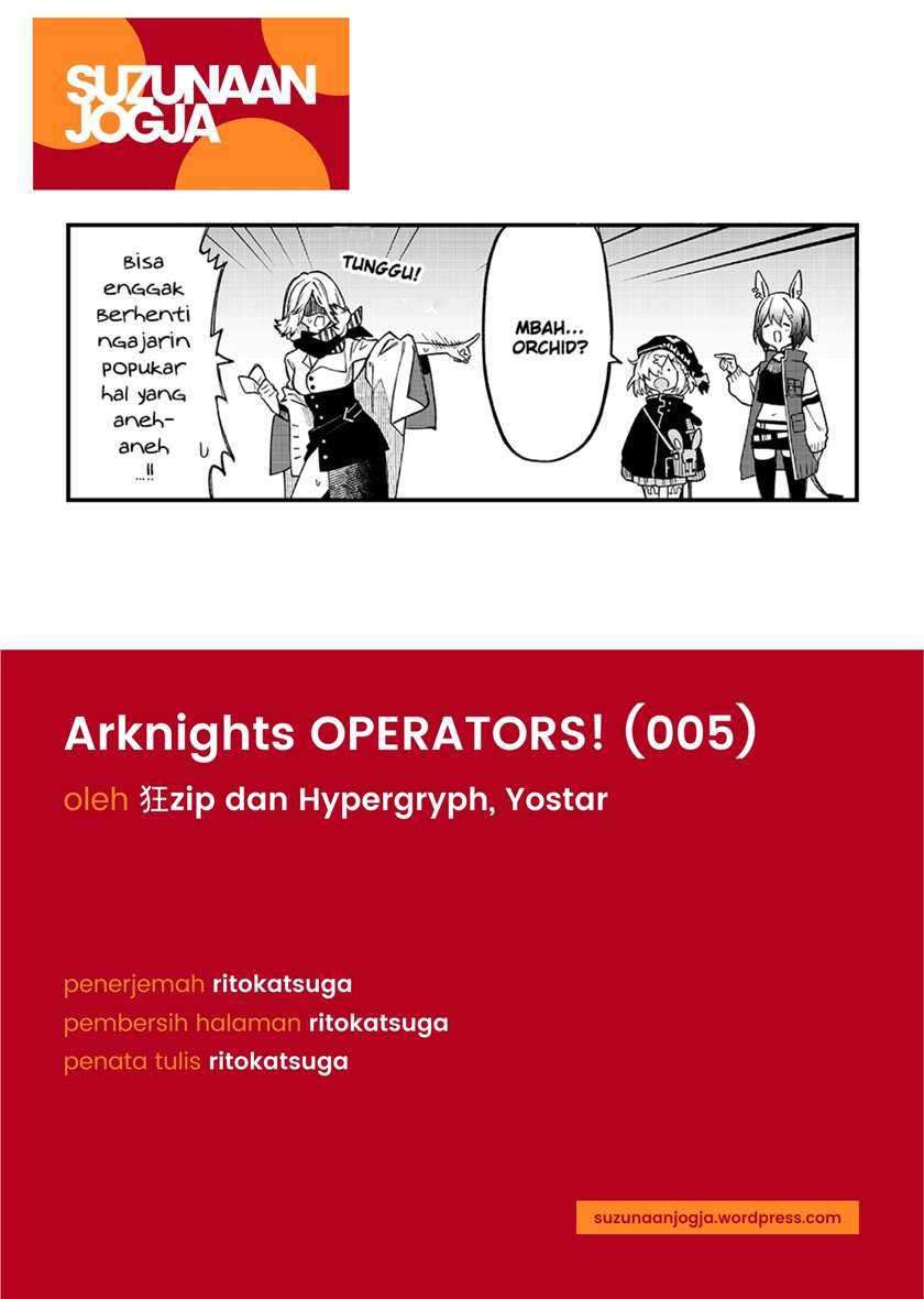 Arknights Operators! Chapter 5