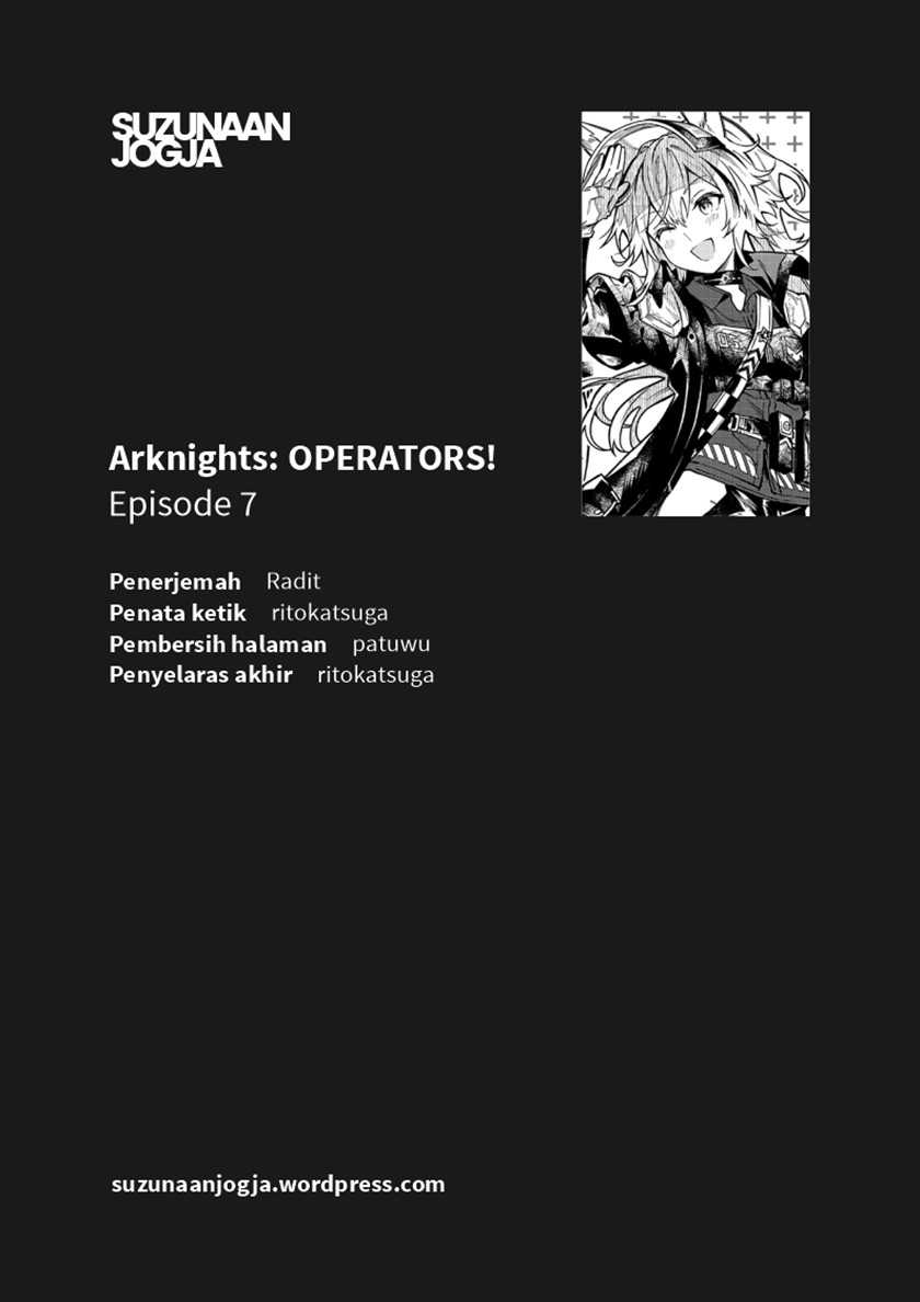 Arknights Operators! Chapter 7