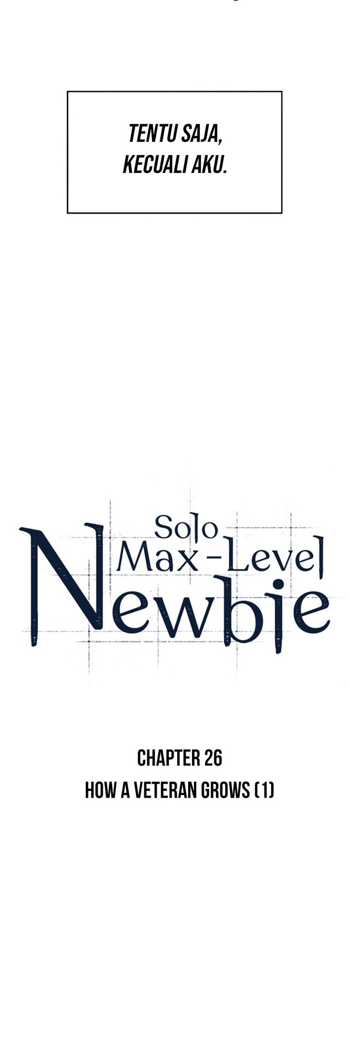 Solo Max-level Newbie Chapter 26