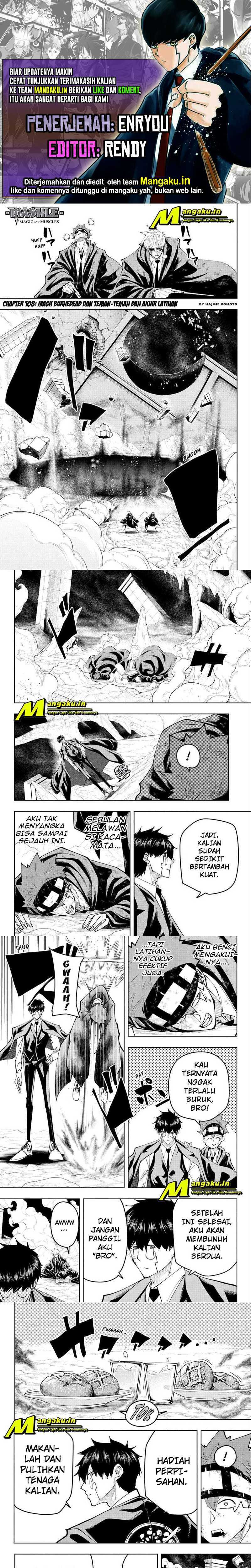 Mashle Chapter 108