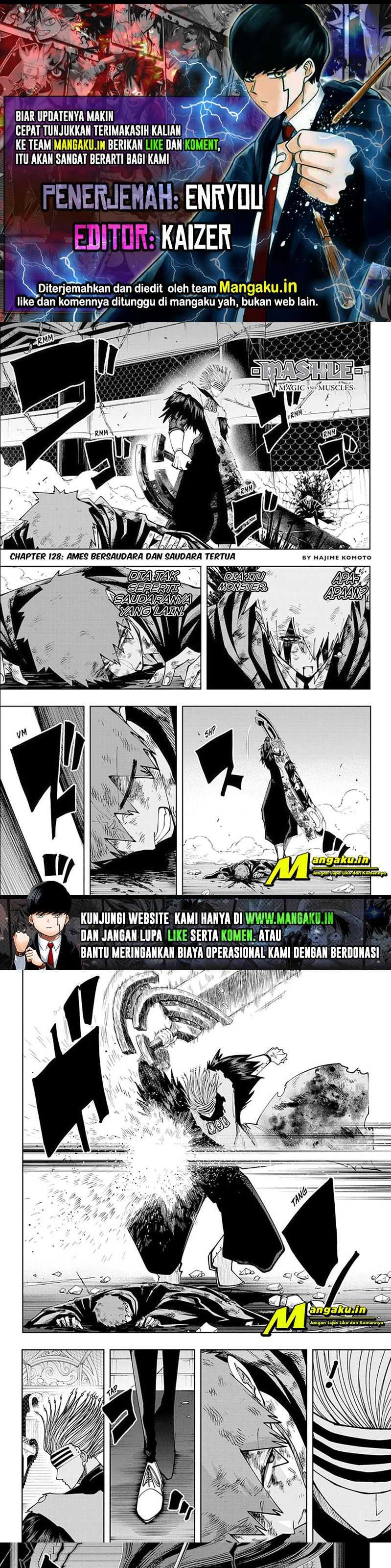 Mashle Chapter 128