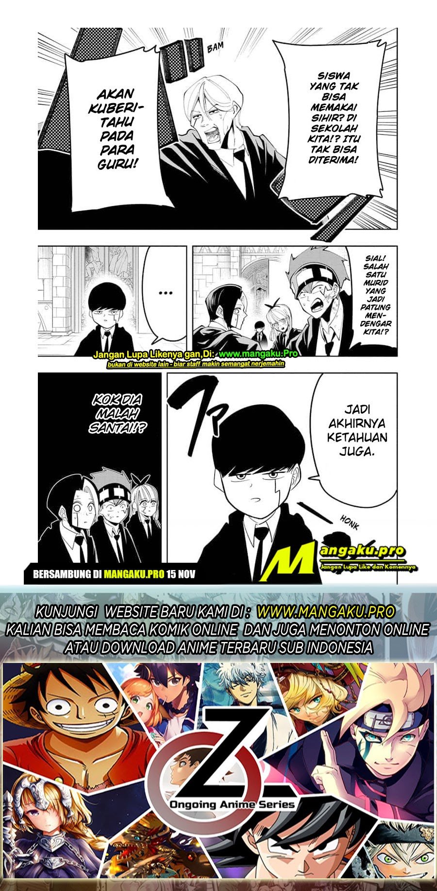 Mashle Chapter 38