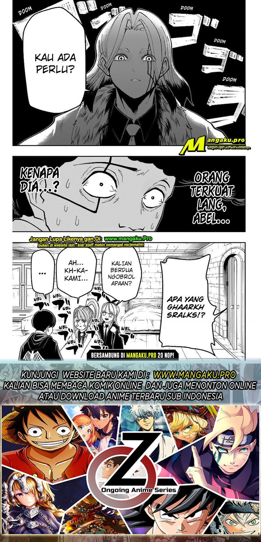 Mashle Chapter 39