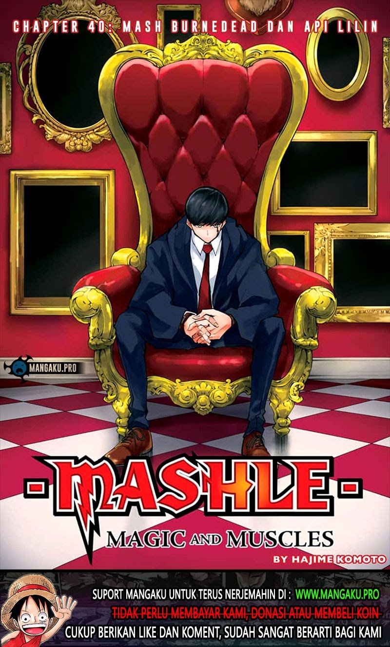 Mashle Chapter 40