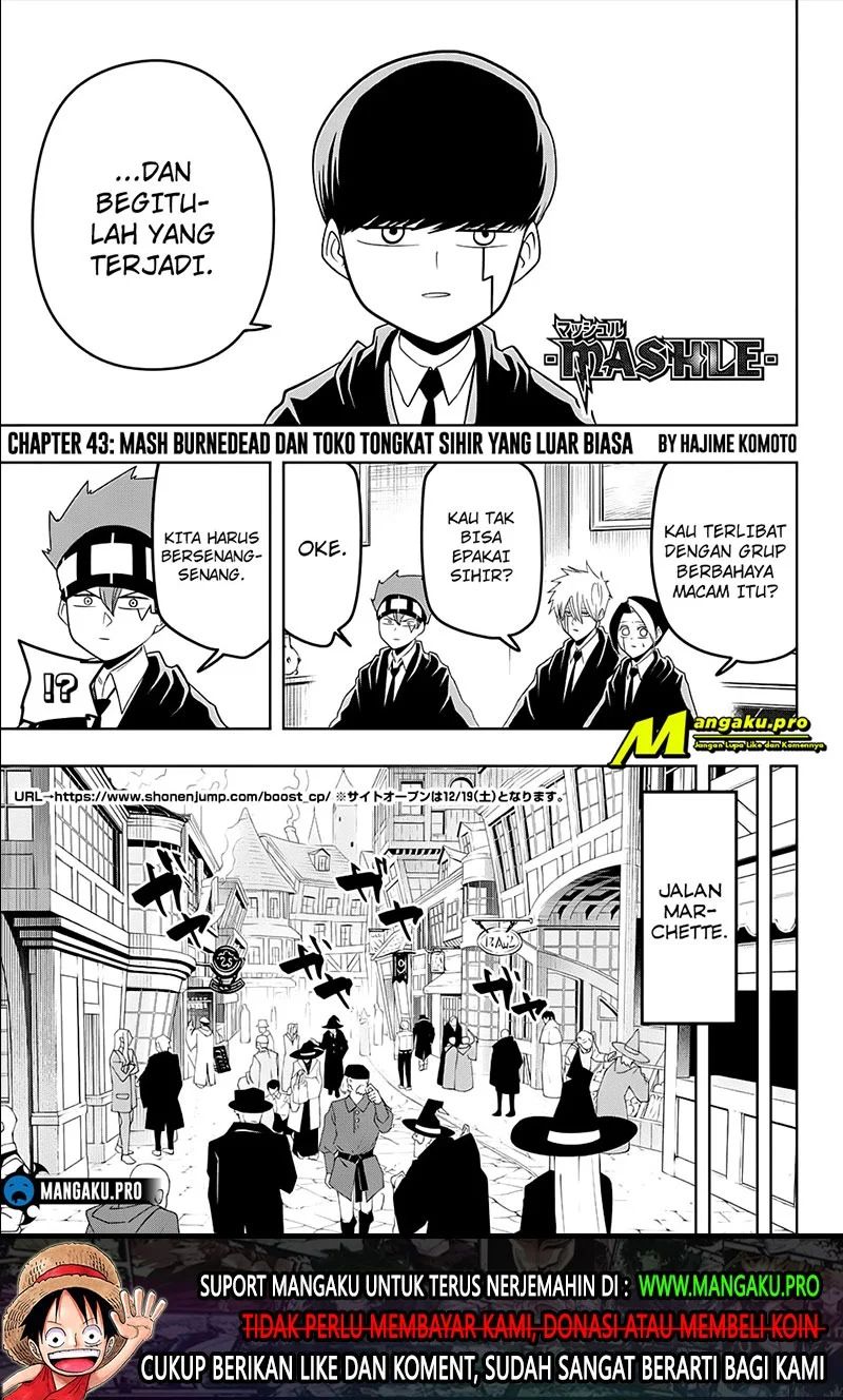 Mashle Chapter 43