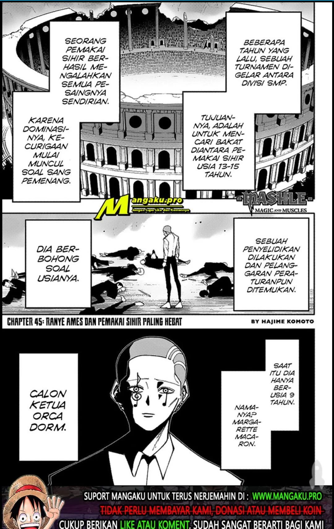 Mashle Chapter 45