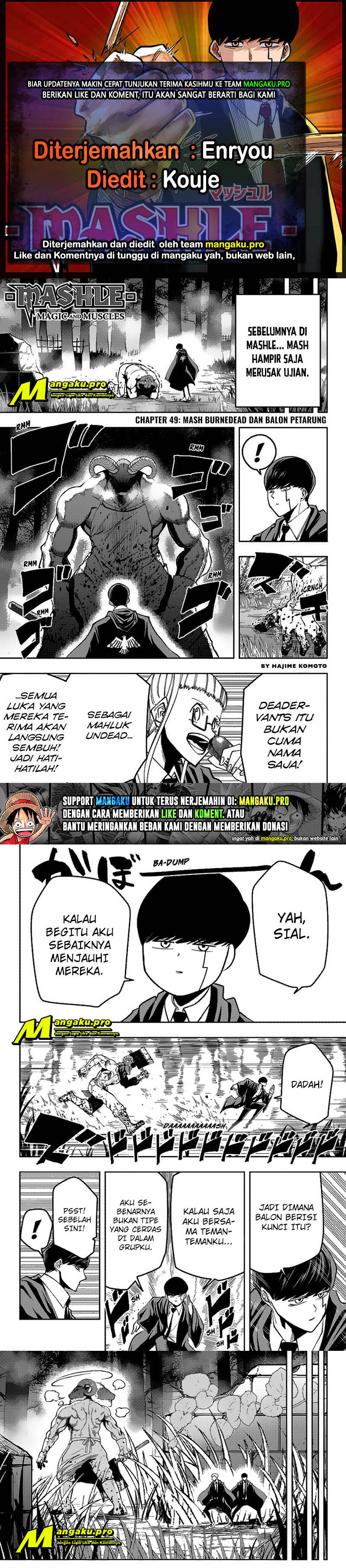 Mashle Chapter 49