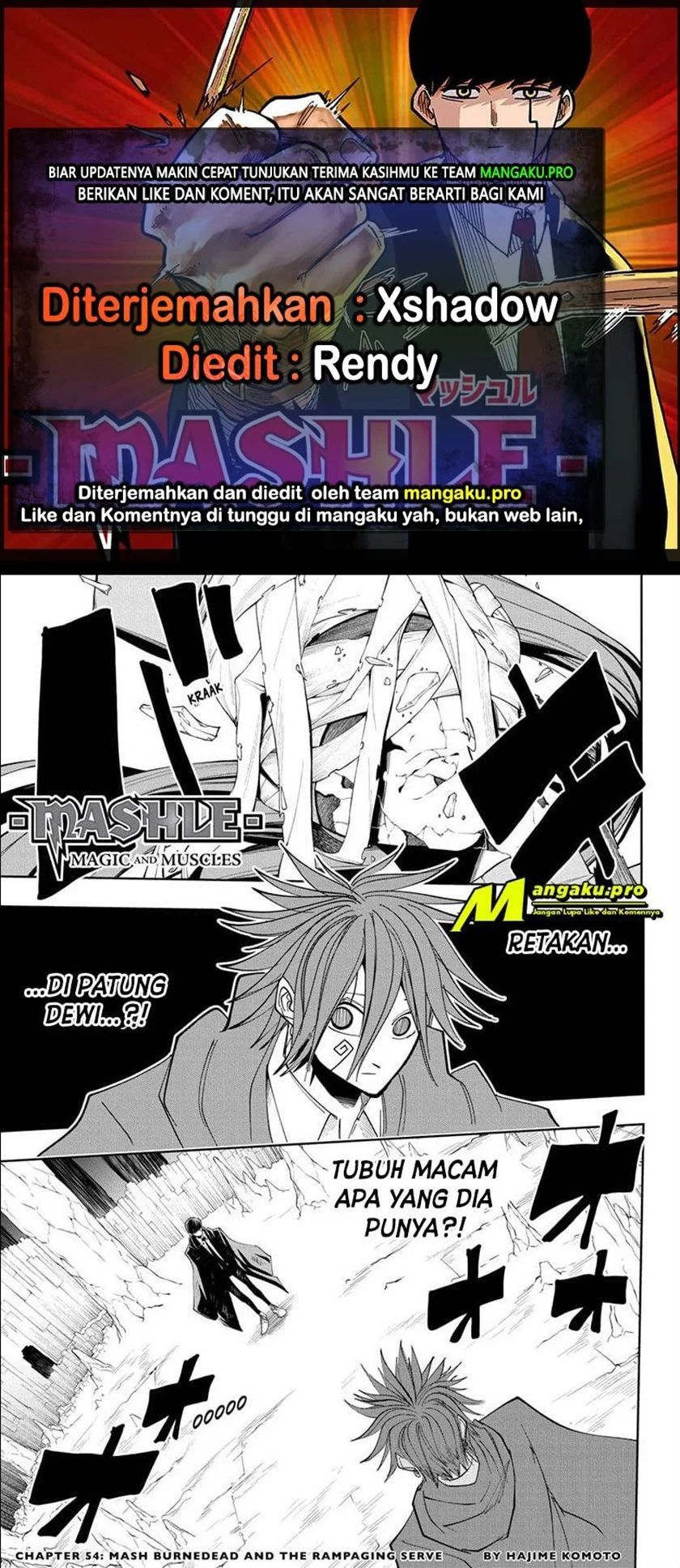 Mashle Chapter 54