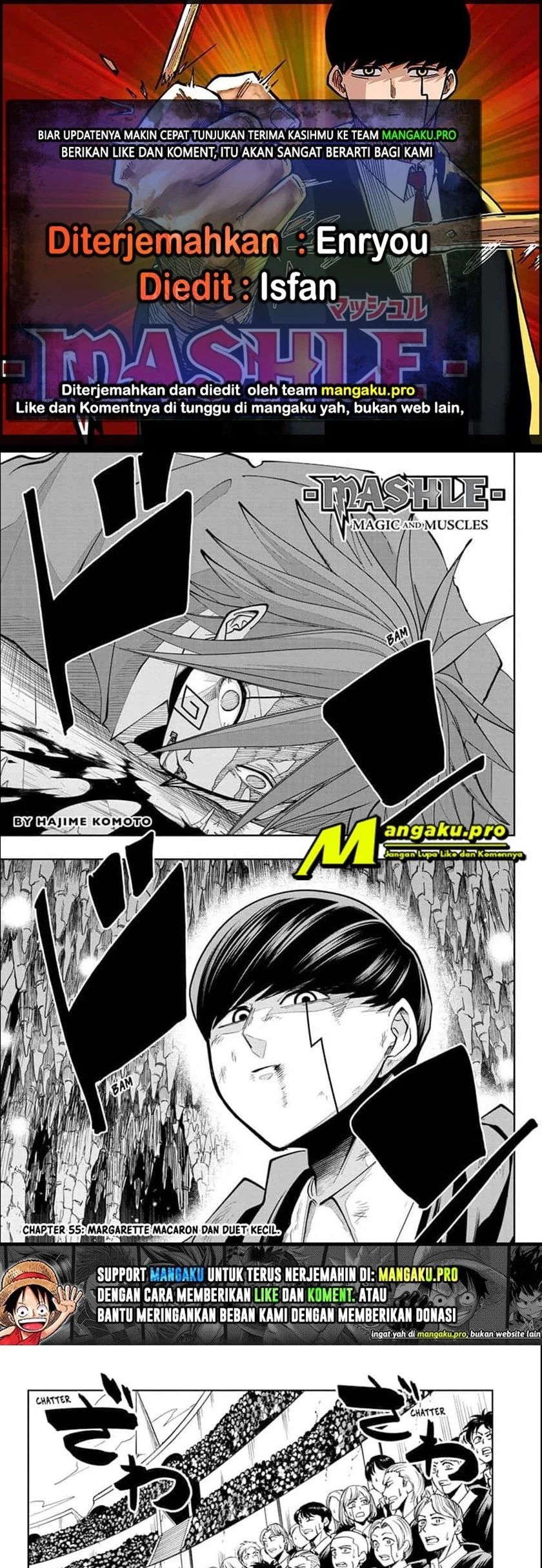 Mashle Chapter 55