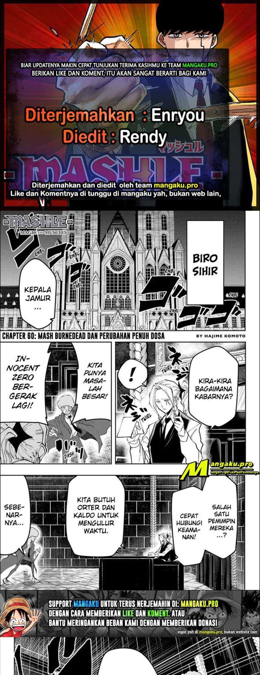 Mashle Chapter 60