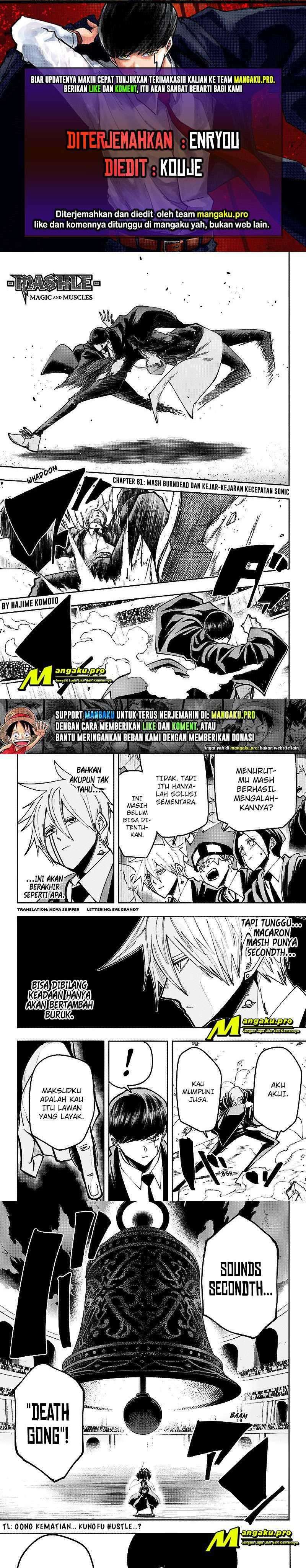 Mashle Chapter 61