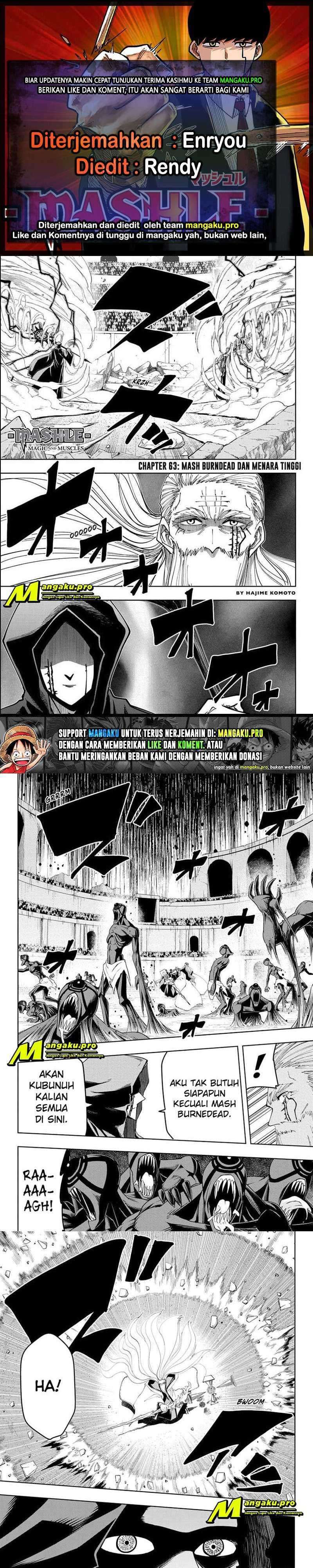 Mashle Chapter 63