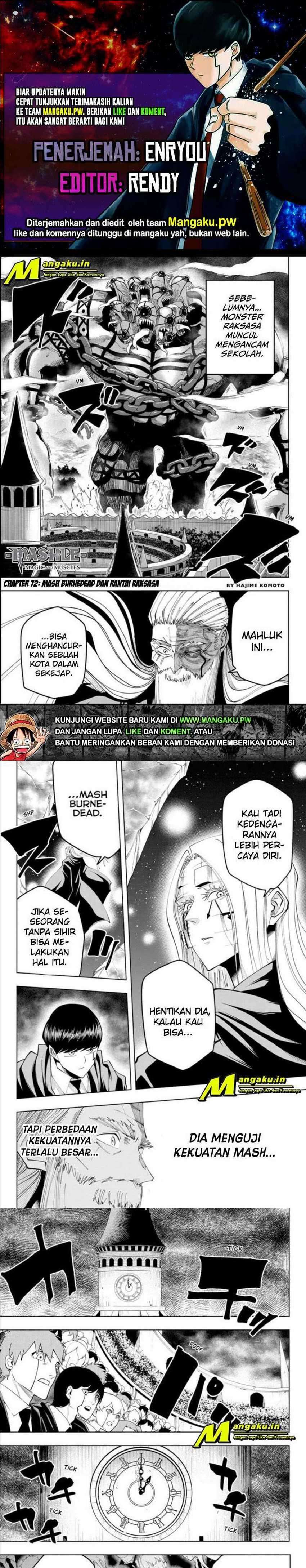 Mashle Chapter 72