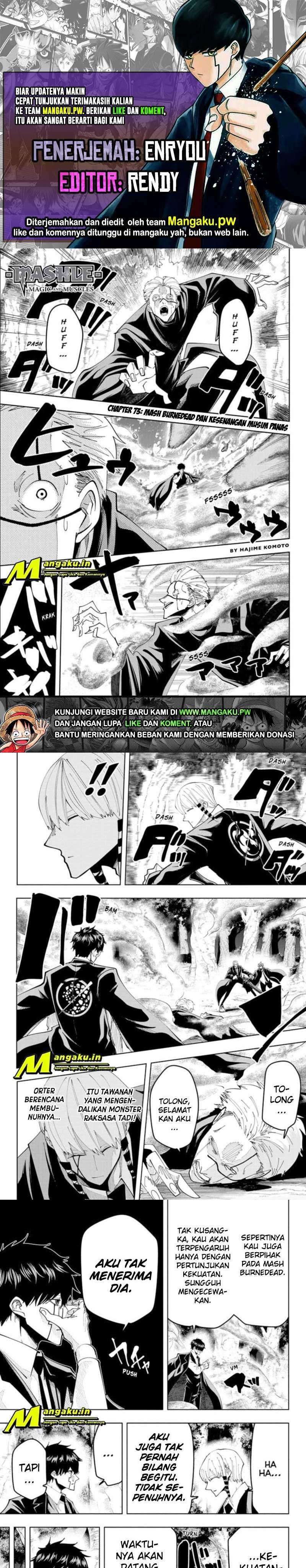 Mashle Chapter 73